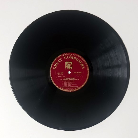 Vintage Tchaikovsky Symphony No.5 in E. Minor, Opus 64 vinyl record - Picture 8 of 9